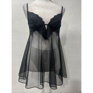 Victoria secret Lace Babydoll Size M, Gothic Coquette sleepwear dress